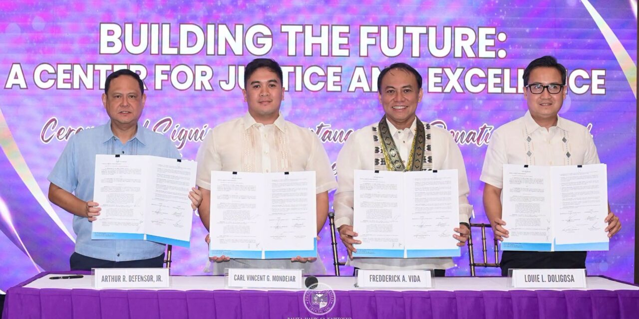 DOJ training center patindugon sa New Lucena