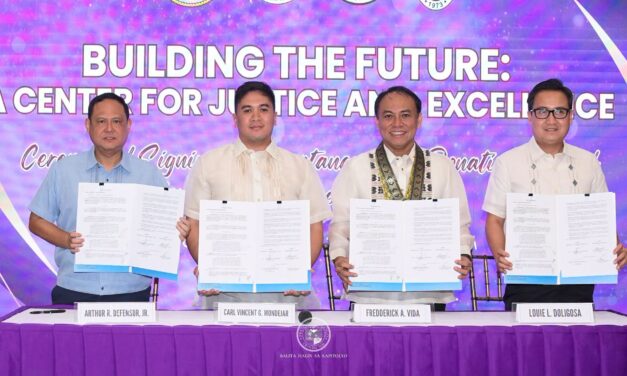 DOJ training center patindugon sa New Lucena