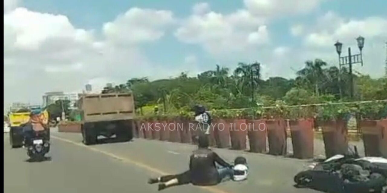 Asawa patay, bana pilason sang nalasakan sang truck sa Diversion Bridge, Mandurriao