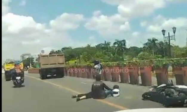 Asawa patay, bana pilason sang nalasakan sang truck sa Diversion Bridge, Mandurriao