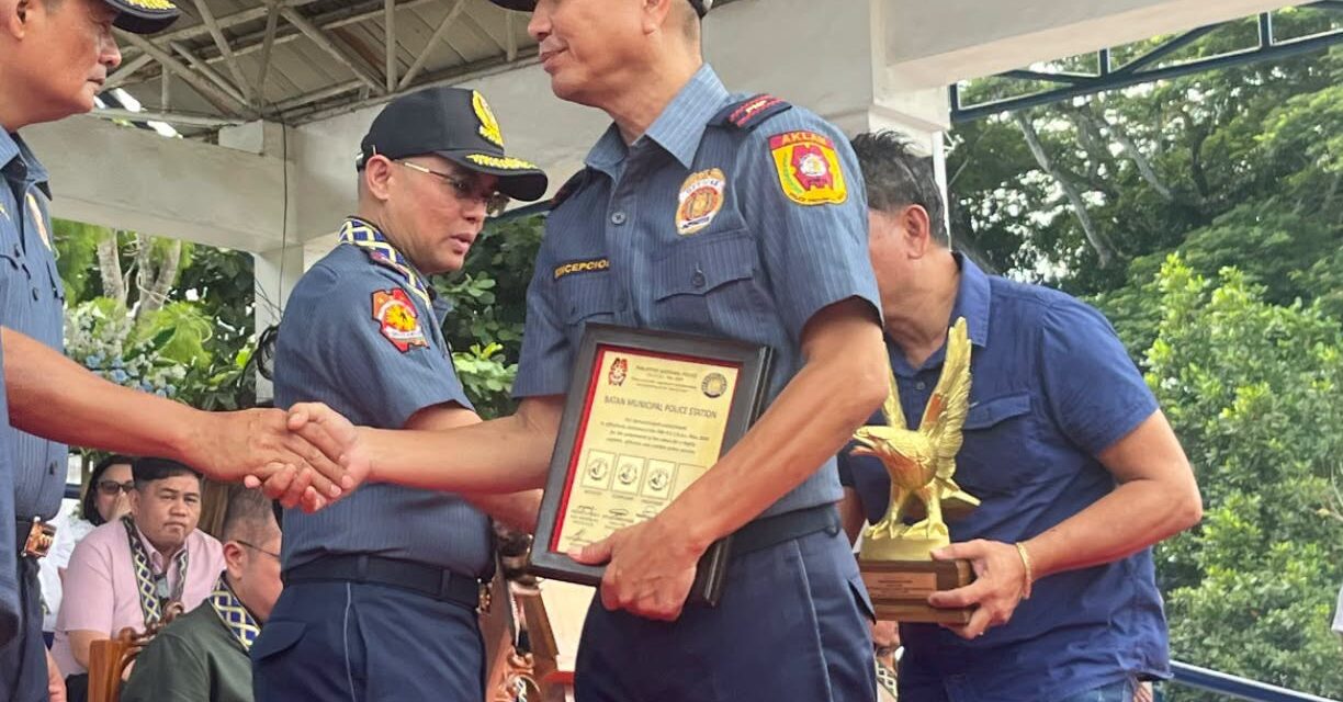 4 ka police stations sa Aklan nakabaton sang Gold Eagle Award