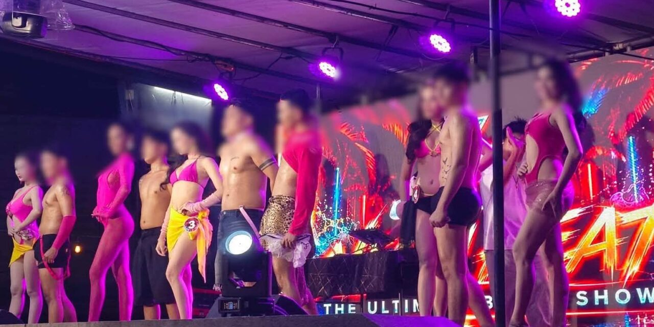 Ginadumilian nga Bikini Open nga ginhiwat sa bar sa Mandurriao naaktuhan sang Task Force on Moral and Values Formation