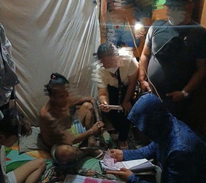 Mag-amay nakuhaan sang ₱800,000 nga balor sang suspected shabu sa drug bust operation sa Calaparan, Arevalo