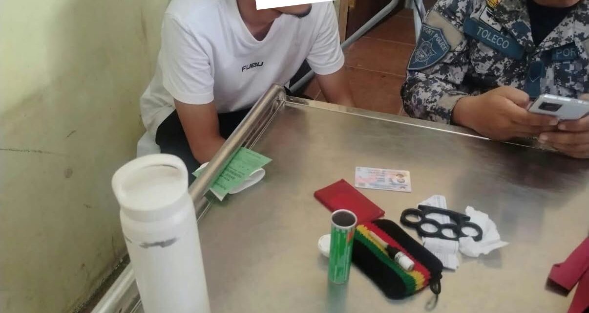 Drug Paraphernalia liwat nga na-recover sa pasahero sa Dumangas port