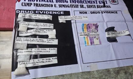 Masobra ₱1 million nga balor sang suspected shabu na-recover sa drug buy bust operation sa Pototan